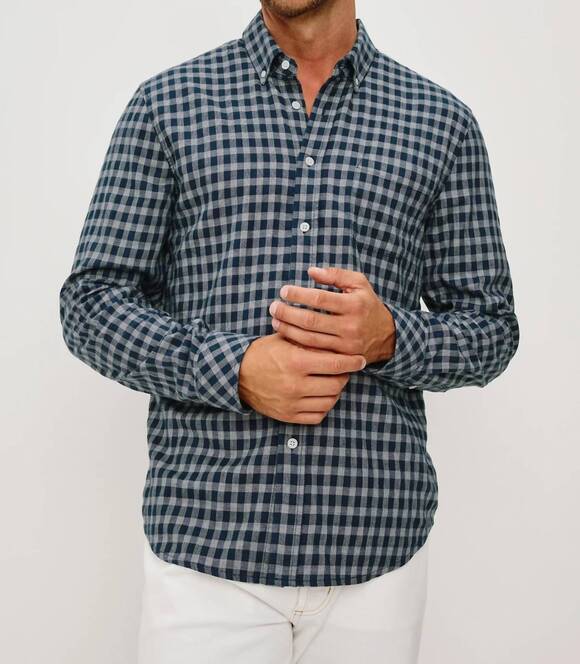 RAILS Other - NEW RAILS men's vance shirt in navy check